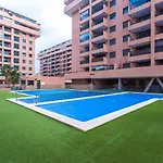 Apartment On The Beach,Pool,Wifi,Garage,Valencia