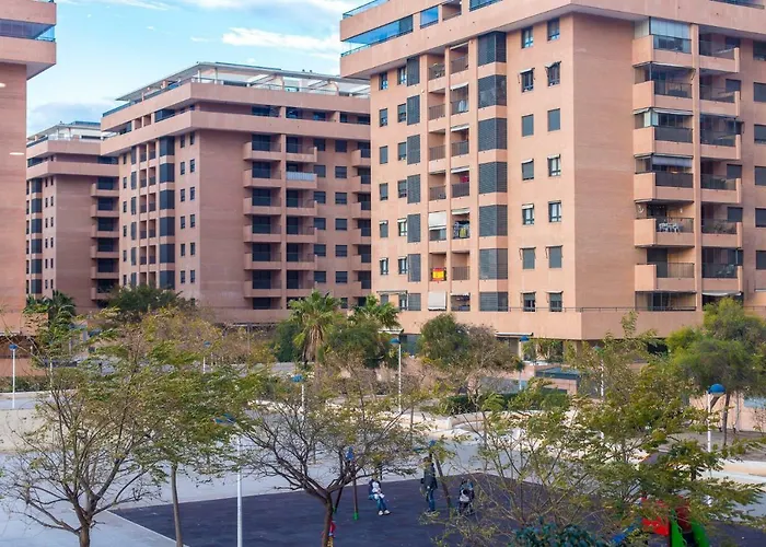 Apartment On The Beach,Pool,Wifi,Garage,Valencia